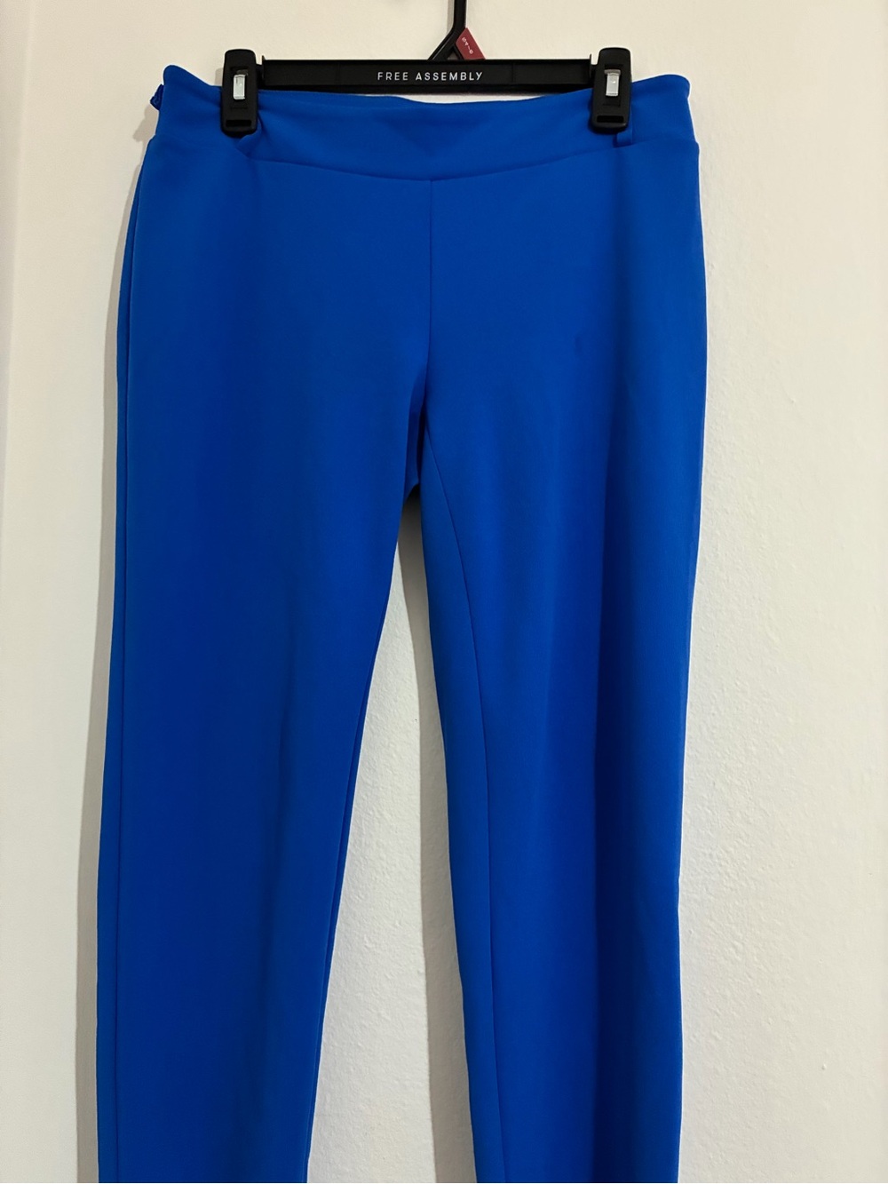 New York & Company Royal Blue Ponte Skinny Pants